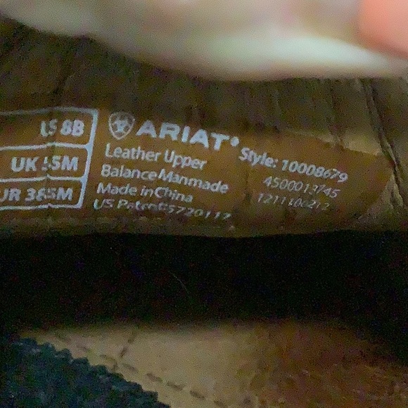 Ariat womens Leather Clogs size 8B - Picture 9 of 9